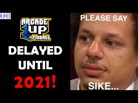 BREAKING: Arcade1up Pinball Delayed to April 30 2021! from Unqualified Critics