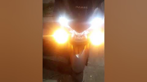 Nmax lights set up and horn with GPS tracker anti theft