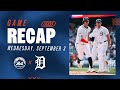 Game Highlights: Carp Homers, Tigers Bounce Back in Win vs. Mets | 9/3/25