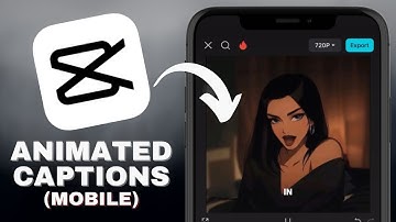 How To Add Animated Captions in CapCut Mobile in SECONDS!