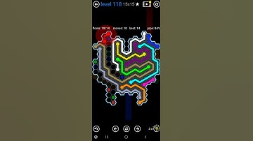 How To Solve Flow Free Hexes Inkblot Pack Level 118 15x15 Board Walk Through Solution Walkthrough