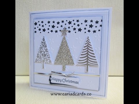 Stampin' Up! Confetti Star Punch – Handmade Christmas Card