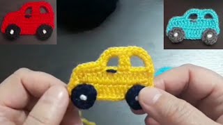 Bebek Yeleği Tığ Işi Araba Figürü Örgü Araba Bebek Örgüleri Yelek Amigurumi Easy Crochet