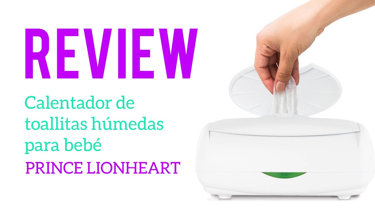 Review: Calentador de toallitas húmedas para bebé Prince Lionheart. OJO con  las toallitas que usas!! 