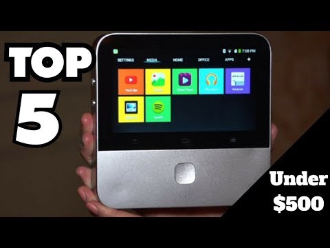 Best Portable Projectors of 2017   Wifi   Bluetooth Smart Under  500
