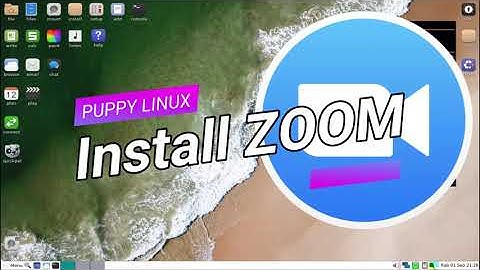 Puppy Linux: Install ZOOM