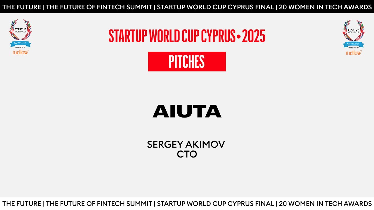 Aiuta Pitch at the Startup World Cup Cyprus 2025