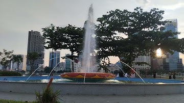 Đài phun nước Công viên bờ sông Sài Gòn