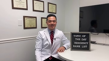 MUST SEE before submitting your residency rank list!