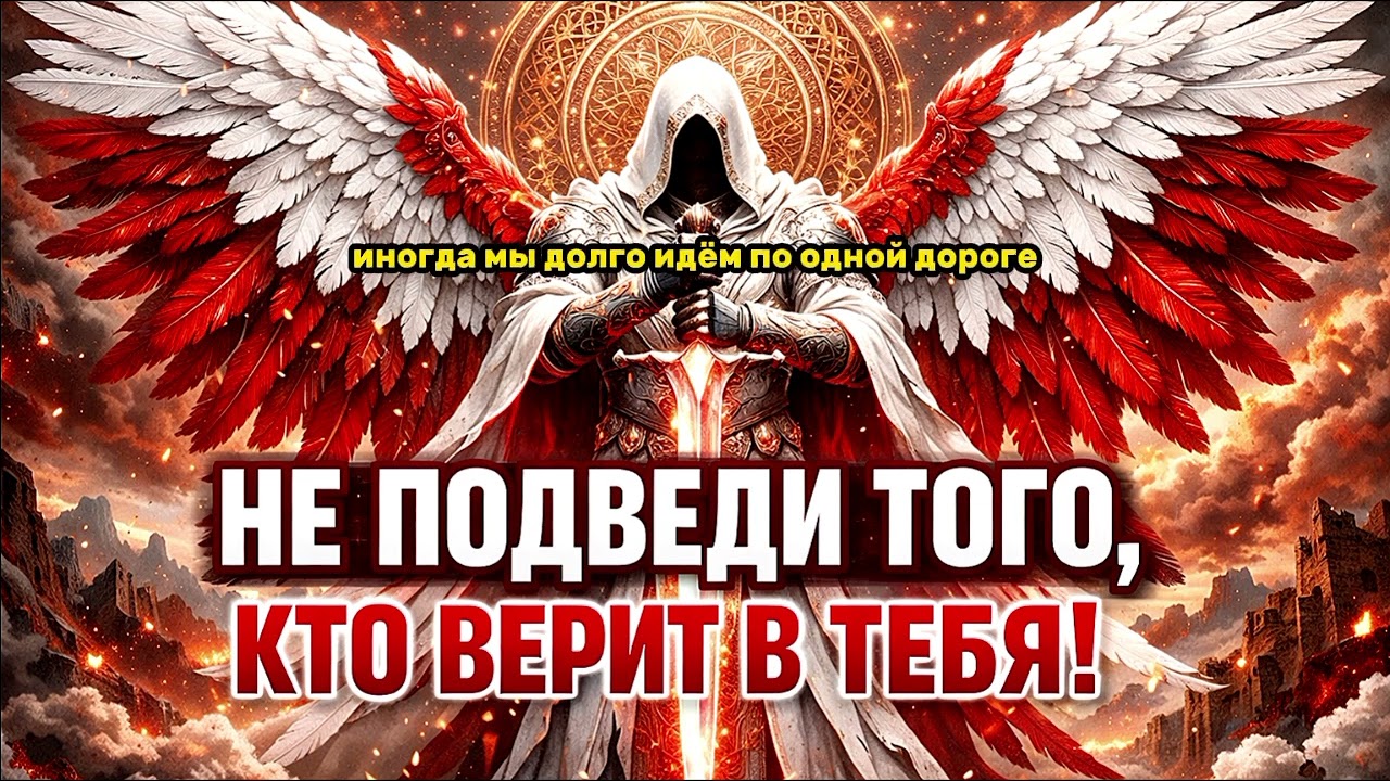 ⚠️ НЕ ПОДВЕДИ ТОГО, КТО ВЕРИТ В ТЕБЯ… ЭТО ПОСЛАНИЕ МОЖЕТ ИЗМЕНИТЬ ТВОЙ ПУТЬ