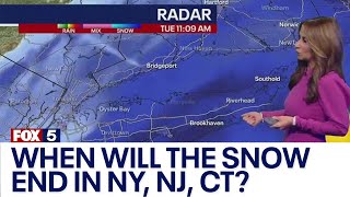 NYC snow update: When will it end in NY, NJ, CT?