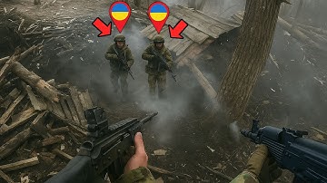 Tense footage of the close-range battle of the 7th Ukrainian division