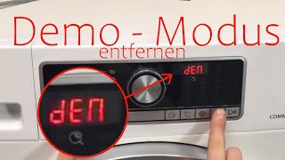 Whirlpool Washing Machine deactivate Demo Mode Waschmaschine Modus deaktivieren  AWG 812 PRO DEM DEN screenshot 5