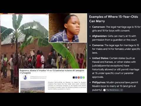 ABANA B’IMYAKA 14 NA 15 BAVUYE MU ISHURI BAJYA KWIBANIRA NK'UMUGORE N'UMUGABO, UBURANGARE MU MIRYAGO