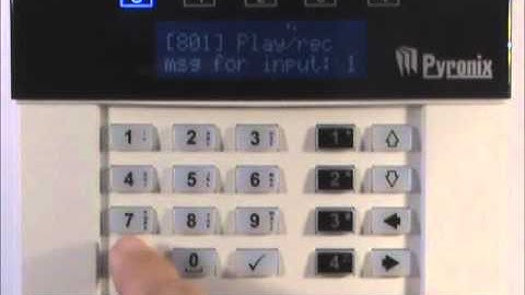 V2 Video 04: Play/Record Alarm Voice Messages [800]
