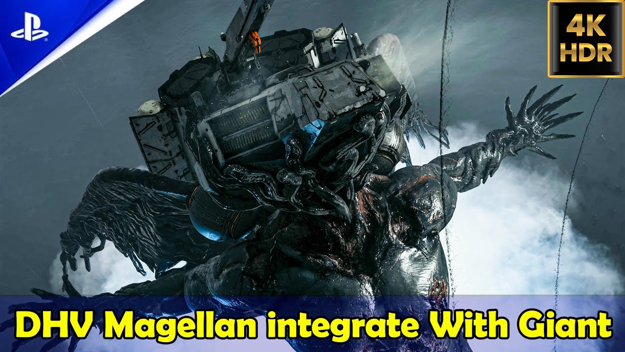 DHV Magellan integrate With Giant Fight Scene (Death Stranding 2 On the Beach) | PS5 4K HDR 60FPS