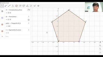 Membuat Bangun Datar Segi-n di Geogebra