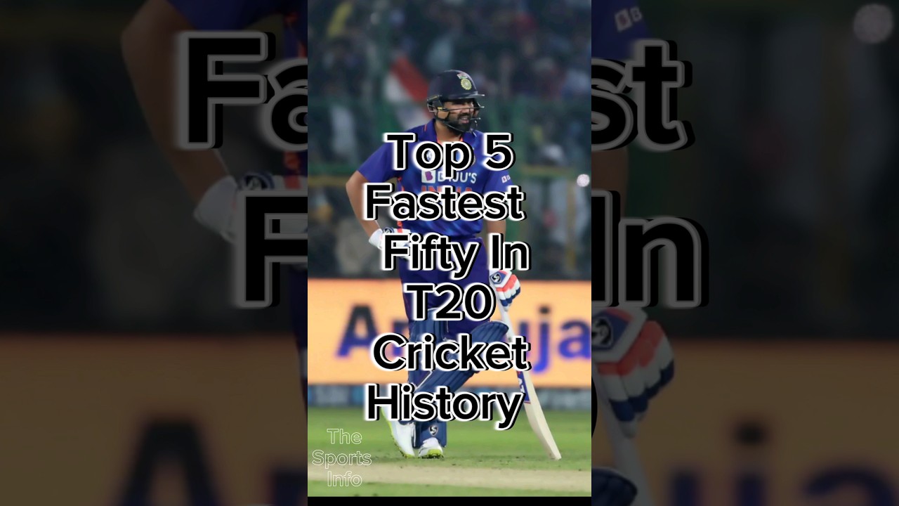Top 5 Fastest Fifty In T20 Cricket History 