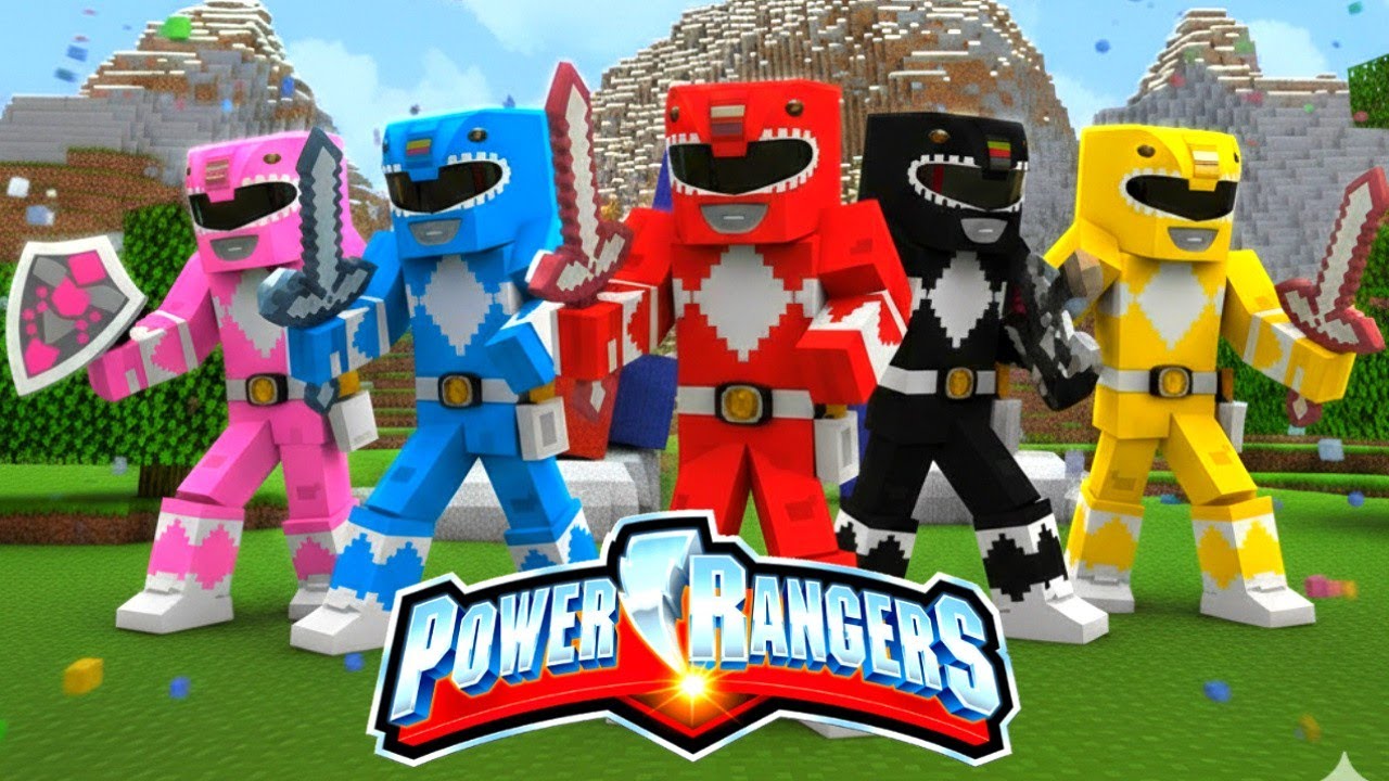 SAIU!! INCRÍVEL ADDON/MOD DOS POWER RANGERS PARA MINECRAFT! - YouTube