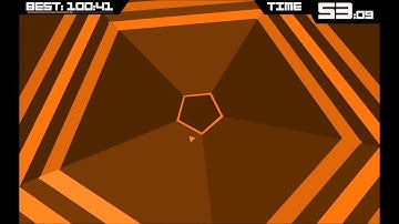 Super Hexagon 100 seconds