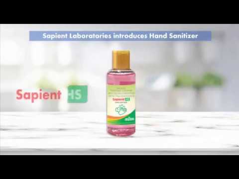 Sapient HS Hand Sanitizer - YouTube