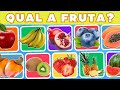 35 FRUTAS para Testar seus Conhecimentos 🍓🍌 Adivinhe os Nomes da Frutas