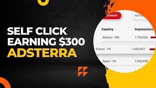 $2000 High CPC Ads CPM Work Alternative $100 Per Day Earning | Adsterra CPAGRIP Self click Earning