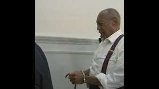Bill Cosby in shackles after sentencing