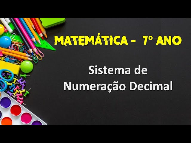 Como trabalhar o sistema de numeração decimal #SND 