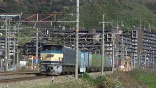 5071レ　EF66-52牽引(2009-12-19)