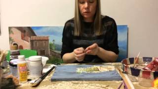 видео: Мастер-класс «Декупаж на холсте» картинка: Мастер-класс «Декупаж на холсте»