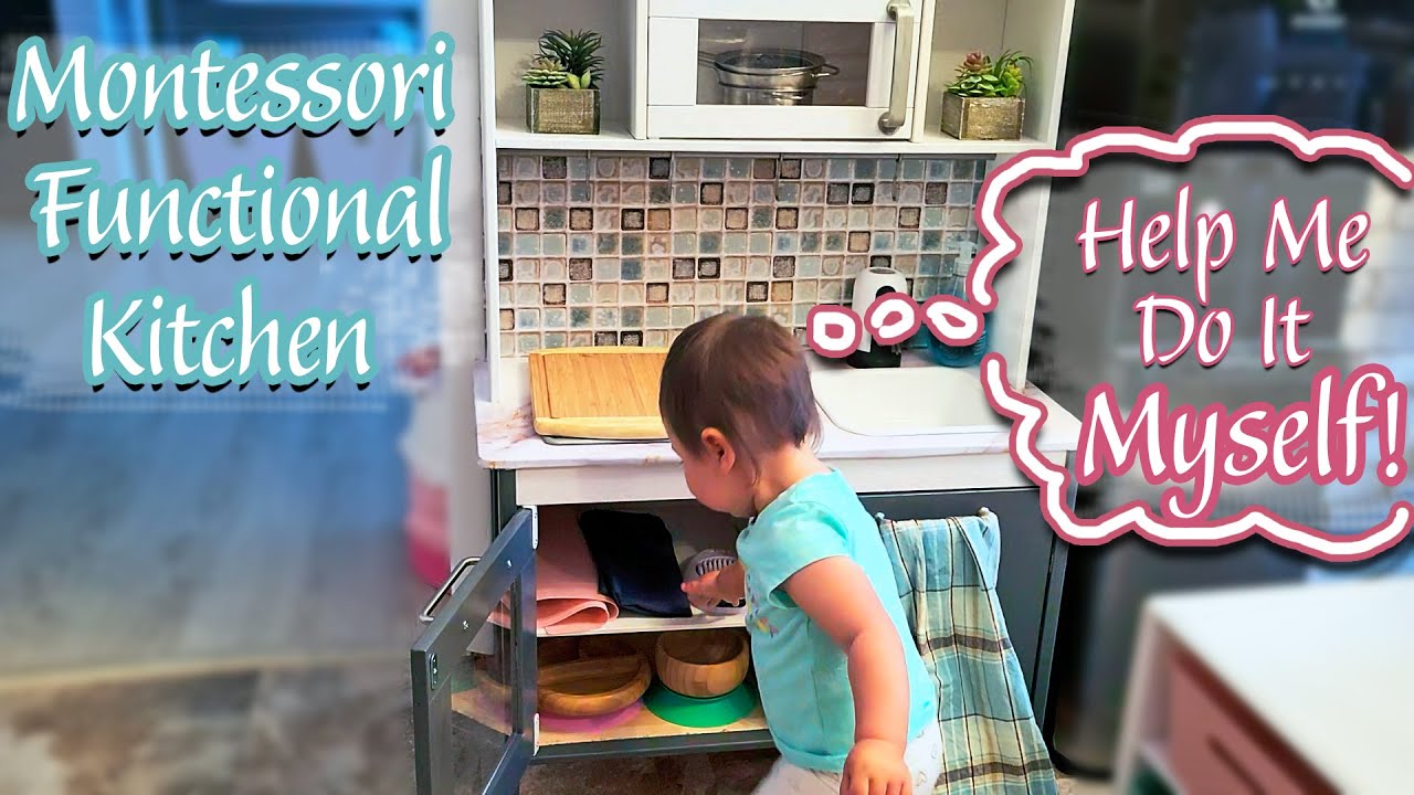 Our Montessori Functional Kitchen [IKEA Hack] — Home and on the Way