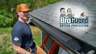Installing the Ultimate Gutter Guard System!
