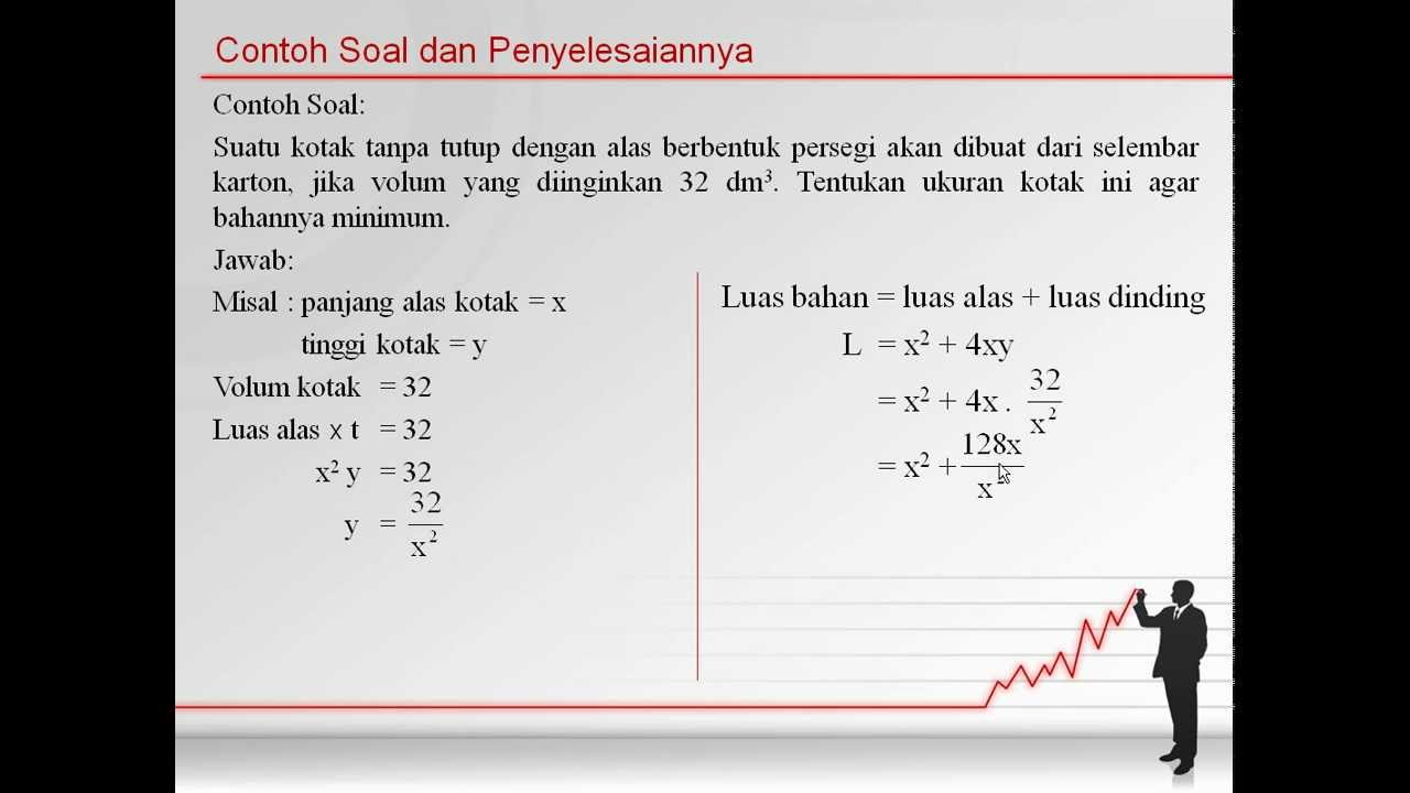 Contoh Soal Aplikasi Turunan Fungsi Trigonometri Dalam Kehidupan Sehari