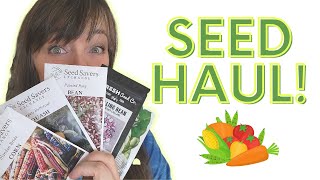 Vegetable Seed Haul | Prepper Seed Bank