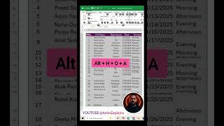 10 Second Excel Shortcuts to Clean Up Data #focusinguide #Excel #ExcelShortcuts  #DataCleaning