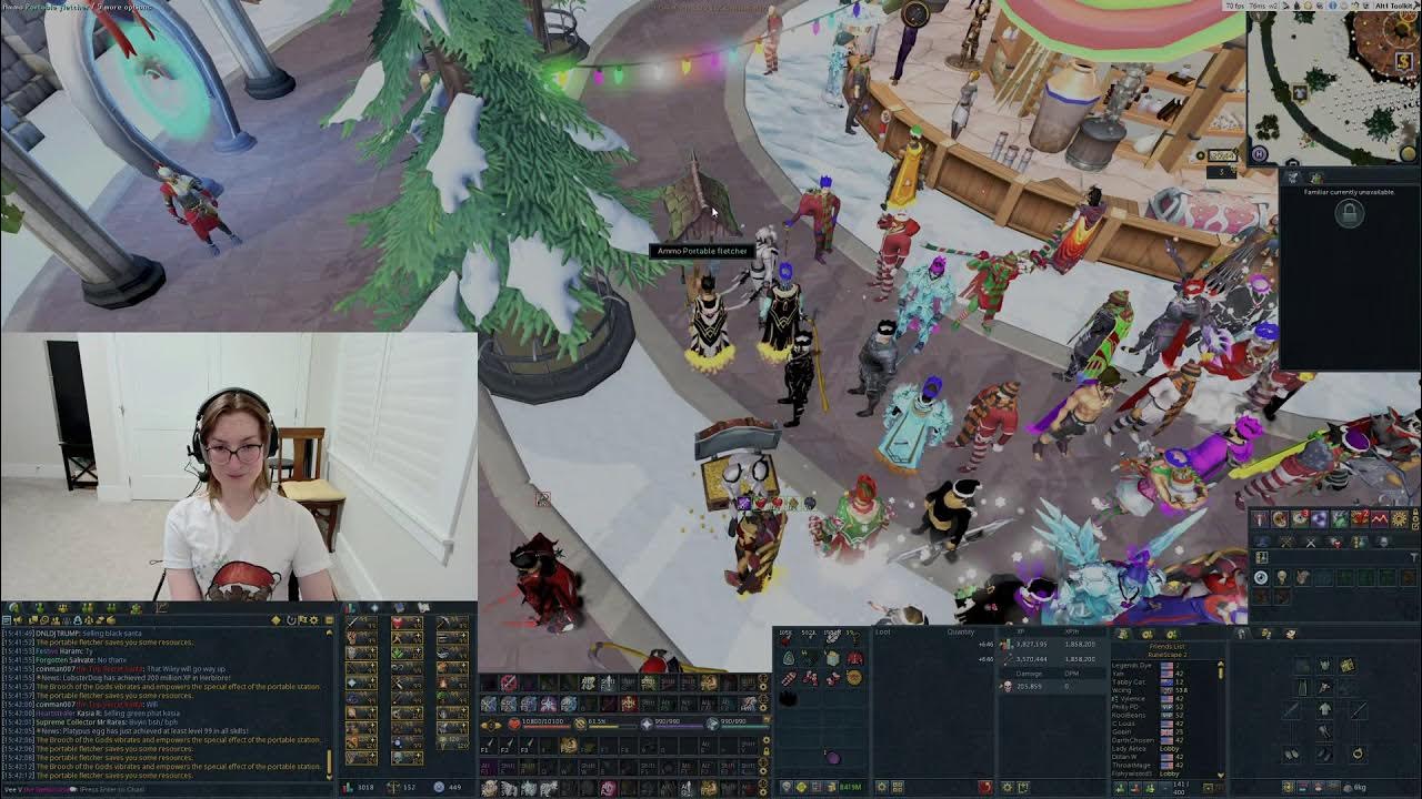 BLACK PARTYHAT Q&A Runescape Christmas Event 2023 YouTube