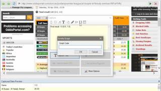 How To Scrape Odds From Www.oddsportal.com Using Webharvy ? Odds Data Extraction Oddsportal