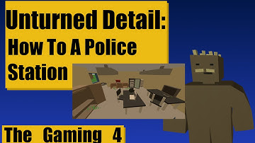 Unturned Map Editor: How to detail a police station & jail