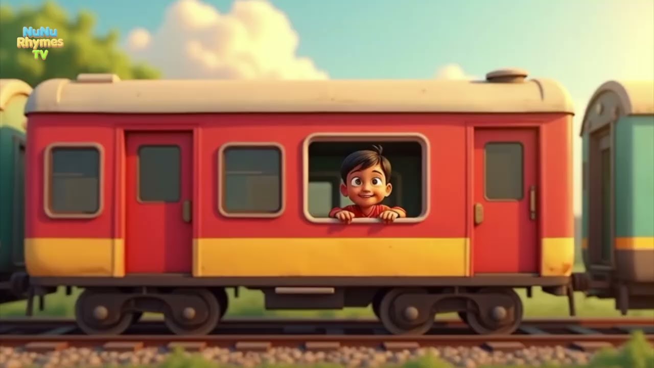 Chuk Chuk Chuk Chuk Railgadi | Train Rhyme Video | NuNu Rhymes TV