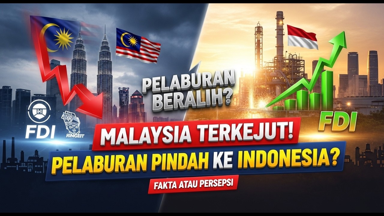 Ramai rakyat Malaysia terkejut! Peralihan Pelaburan Tersembunyi dari Malaysia ke Indonesia