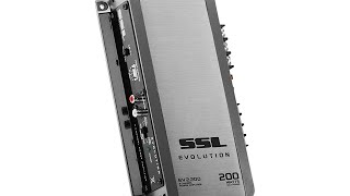 Sound Storm Laboratories EV2.200 Evolution 200 Watt, 2 Channel, 2 to 8 Ohm Stable Class A/B, Full R