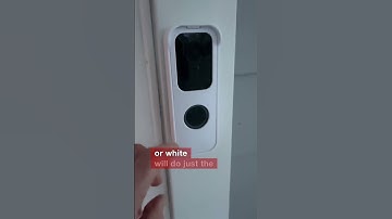 Montagebeugel voor videodeurbel zonder boren!!