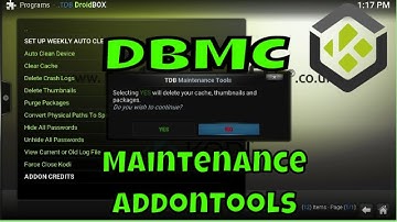 DBMC 16.3.0 WITH BEST KODI MAINTENANCE BUILT IN