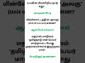 TNPSC GK Questions in Tamil 📚 14|#TNPSC #GeneralKnowledge #TamilShorts #Group4 #GovtExams#TNPSCTamil