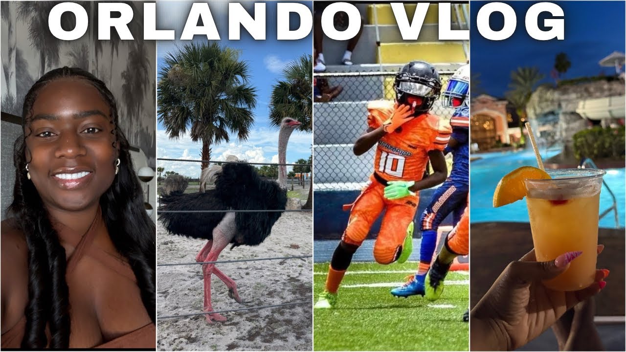 ORLANDO TRAVEL VLOG | rnrtop100 player event + save money on vacation hack + drive through safari