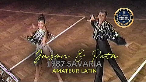 1987 Jason Gilkison and Peta Roby at the 22nd Sava...