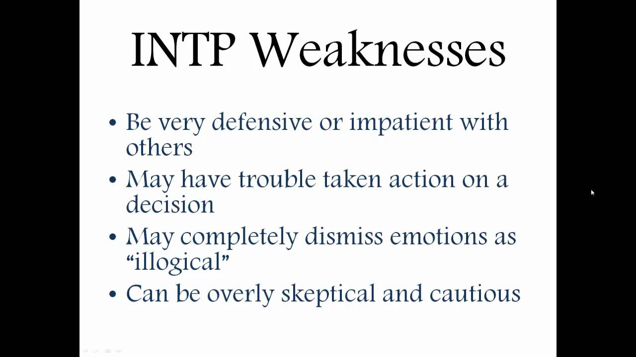 not working tumblr INTP  YouTube Description Personality