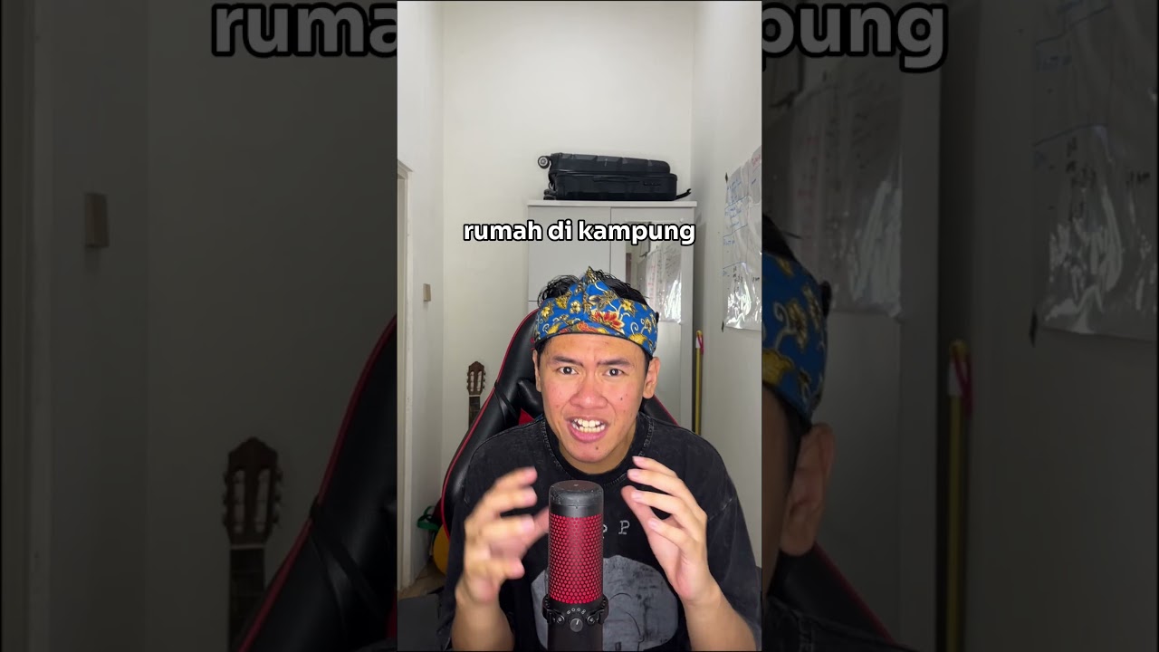 Rumah Kampung India TERUNIK!!