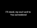 The Stand (Kristian Stanfill) - LYRICS